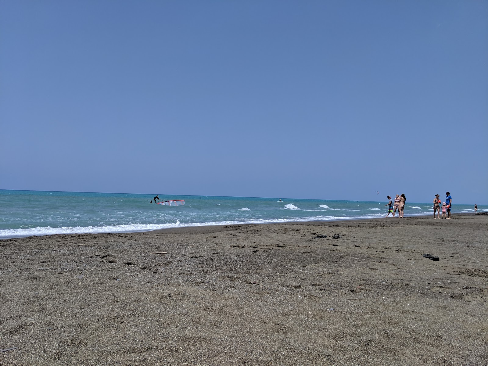 Foto van Etruria beach gelegen in een natuurlijk gebied