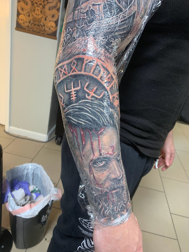 Explore bomb tattoo ideas, creative tattoo ideas in Sarasota, available at SEVEN SINS Tattoo Studio