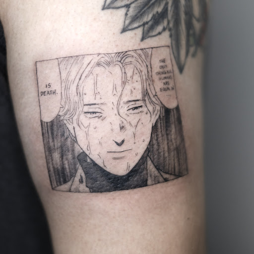 Explore carnation tattoo ideas, creative tattoo ideas in Garland, available at Infamous Art Studio