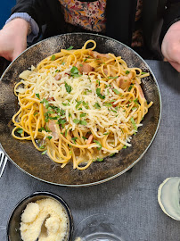 Pâtes à la carbonara du Restaurant italien L'Oliveto Paris - n°4