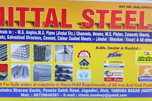 Mittal Steels -STAINLESS STEEL PIPES AND ACCESSORIES, TMT BARS, CEMENT, COLOUR COATED SHEETS, CEMENTSHEETS, MS Angles, Channels, Plates & Beams In Jagadhari - Iron Dealers In Jagadhari image