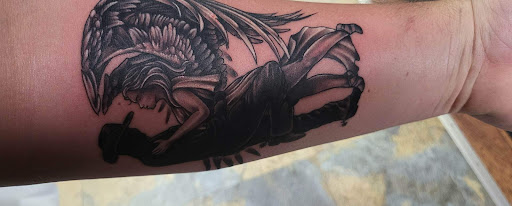Explore wrist tattoo ideas men, creative tattoo ideas in Adrian, available at Good Life Tattoo Co.