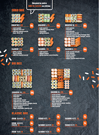 Carte du SUKO The Sushi Kompany Cruseilles à Cruseilles