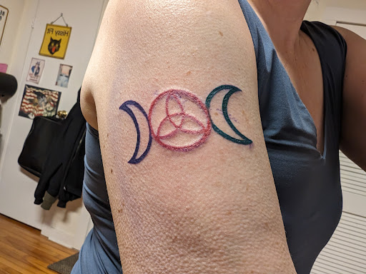 Explore tattoo ideas twins, creative tattoo ideas in Raleigh, available at Conspiracy Ink Tattoos