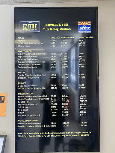 Department of Motor Vehicles «EZ Title & Registration», reviews and photos