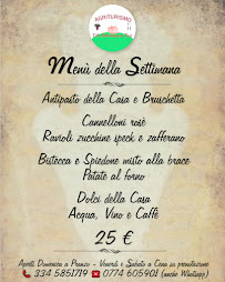 Restaurant familial Agriturismo F.lli Abbondanza Fusi à Palombara Sabina (le menu)