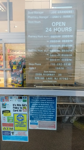 Pharmacy «Rite Aid», reviews and photos, 2006 NJ-35, Spring Lake, NJ 07762, USA