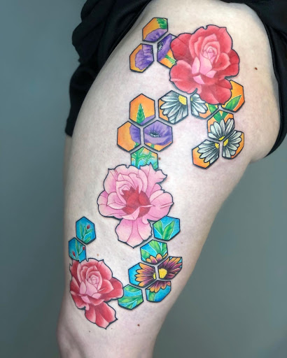 Explore until we meet again tattoo ideas, creative tattoo ideas in Lake Alfred, available at Moreira Ink