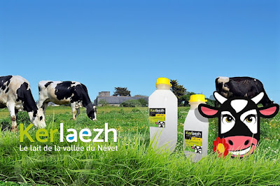 Kerlaezh - distributeur automatique de lait cru à Kerlaz