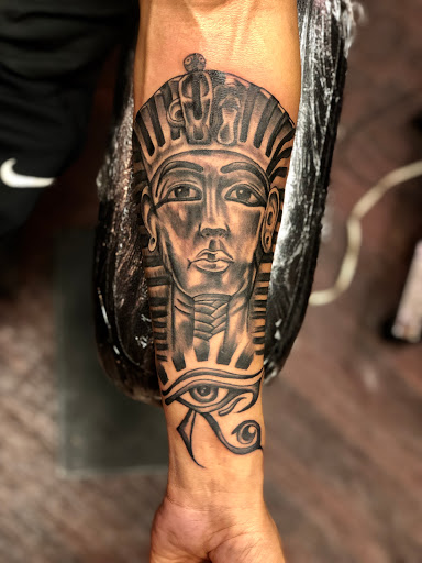 Explore omerta tattoo ideas, creative tattoo ideas in Chattanooga, available at Chattanooga Tattoo Company