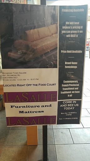 Furniture Store «LaSalle Furniture & Mattress», reviews and photos, 691 Richmond Rd, Richmond Heights, OH 44143, USA