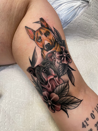 Explore horror movie tattoo ideas, creative tattoo ideas in Glenside, available at Yellow Rose Tattoo