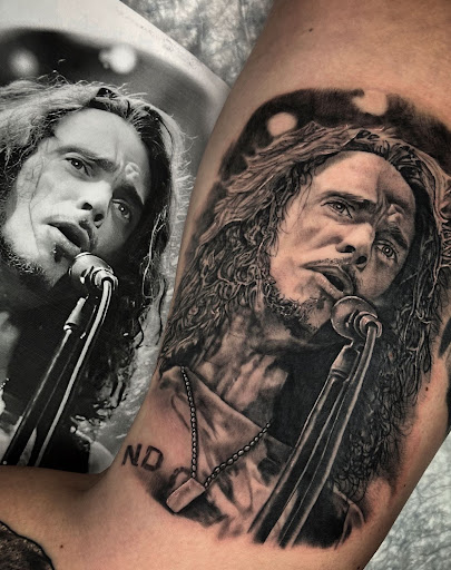 Explore tattoo ideas for lung cancer, creative tattoo ideas in Lakeview, available at Backwoods Tattoo Studio