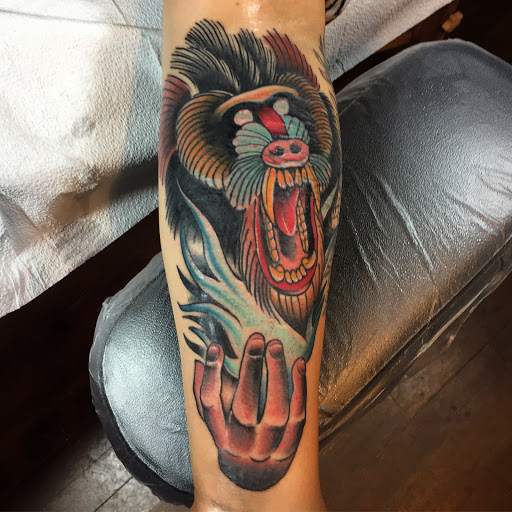 Explore yahweh tattoo ideas, creative tattoo ideas in Houghton, available at Bramble & Stag Tattoo Parlour