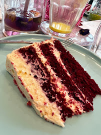 Red velvet cake du Restaurant brunch EL&N London - Galeries Lafayette à Paris - n°2