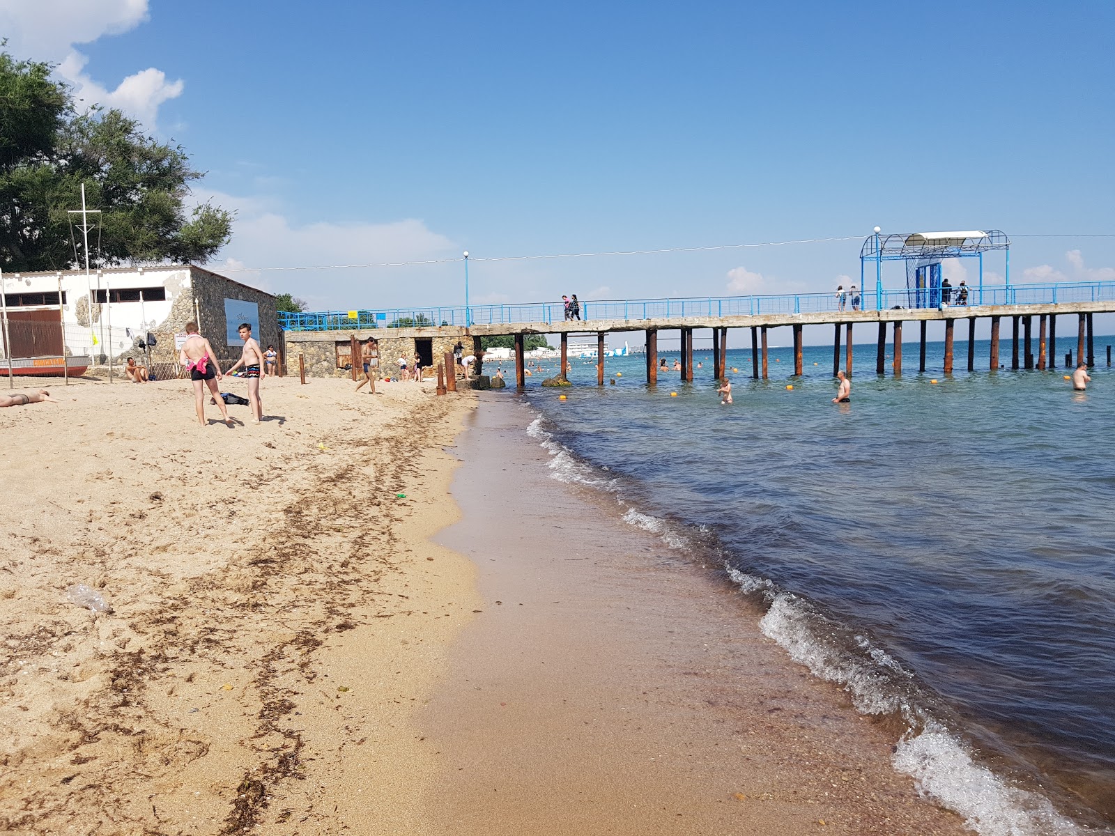 Foto af Oren-Crimea beach med høj niveau af renlighed
