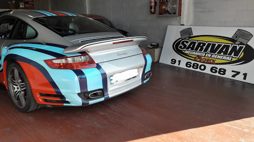 Taller Sarivan en Leganés, Madrid