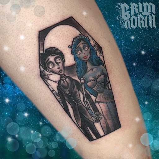 Explore fire fighter tattoo ideas, creative tattoo ideas in Portsmouth, available at Grim North Tattoo and Piercing