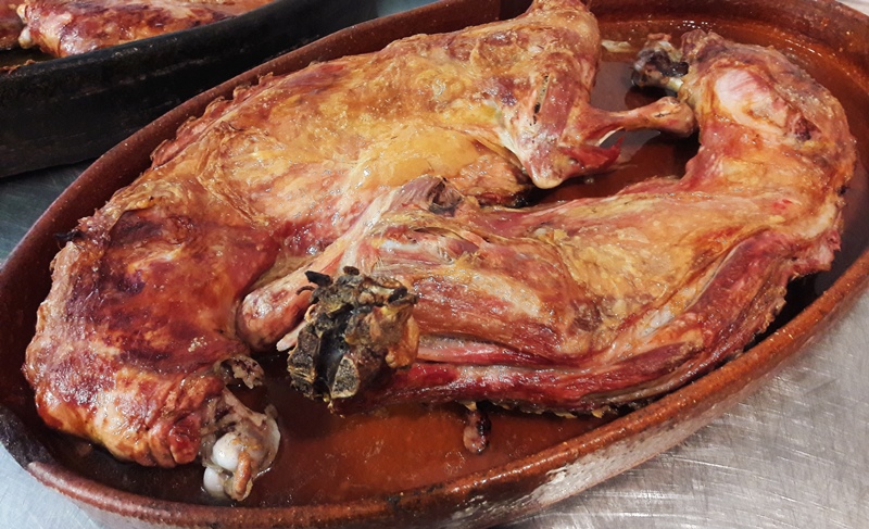 La Bodega La Dori. Horno de leña en Lardero