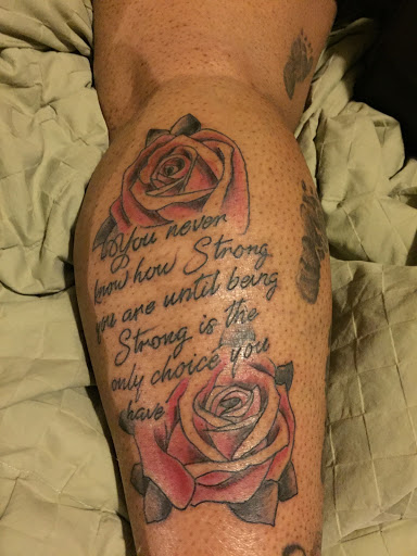 Explore mens collarbone tattoo ideas, creative tattoo ideas in Florissant, available at St. Louis Ink