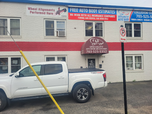 Auto Body Shop «C&G Specialty Auto Repair and Auto Body», reviews and photos, 3912 5th Rd N, Arlington, VA 22203, USA