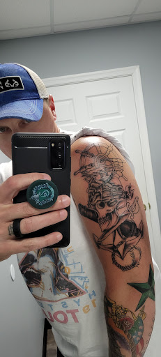 Explore water sign tattoo ideas, creative tattoo ideas in Virginia Beach, available at Sandbridge Tattoo