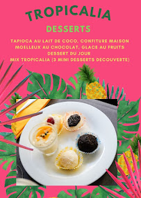 Tropicalia - Restaurant Traiteur Paris à Paris menu
