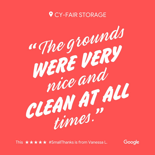 Self-Storage Facility «Cy-Fair Storage», reviews and photos, 11650 Barker Cypress Rd, Cypress, TX 77433, USA
