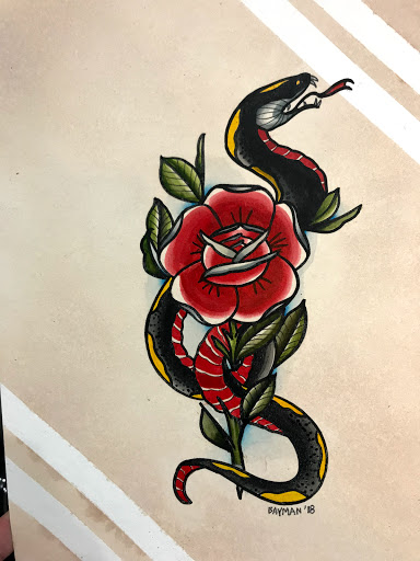 Explore biblical tattoo ideas, creative tattoo ideas in Kansas City, available at Golden Stag Tattoo and Gallery