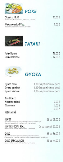 Restaurant de fruits de mer Ristorante Pizzeria Sushi Bar Bagni Fiore à Porto Recanati (la carte)