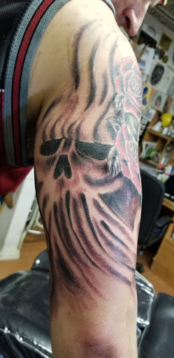 Explore black light tattoo ideas, creative tattoo ideas in Wenatchee, available at Rebels Tattoo Studio