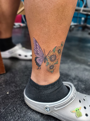 Explore tattoo ideas neck, creative tattoo ideas in Whittier, available at Whittier Tattoo