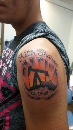 Explore shrek tattoo ideas, creative tattoo ideas in Enid, available at IRONHORSE TATTOO & BODY PIERCING STUDIO,LLC