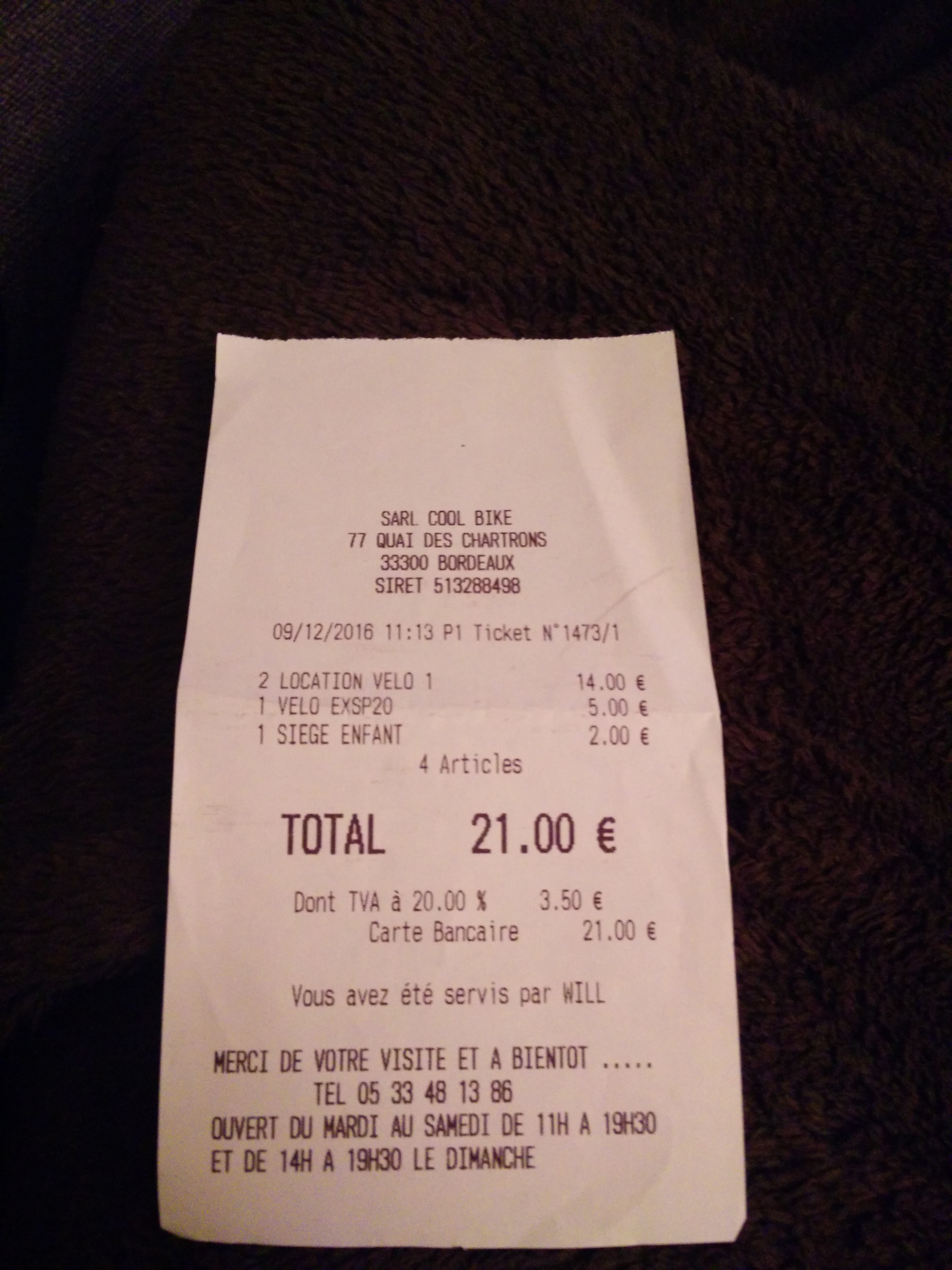 Photo n° 1 de l'avis de Olatz. fait le 10/12/2016 à 20:03