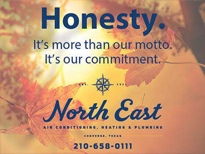 Air Conditioning Repair Service «North East Air Conditioning Heating & Plumbing Inc.», reviews and photos, 611 S Seguin Rd, Converse, TX 78109, USA