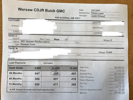 Car Dealer «Warsaw Chrysler Dodge Jeep Ram», reviews and photos, 2771 N Detroit St, Warsaw, IN 46582, USA