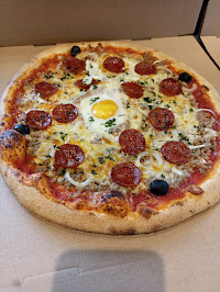 Pepperoni du Pizzas à emporter Le Kiosque à pizzas à Colombelles - n°1