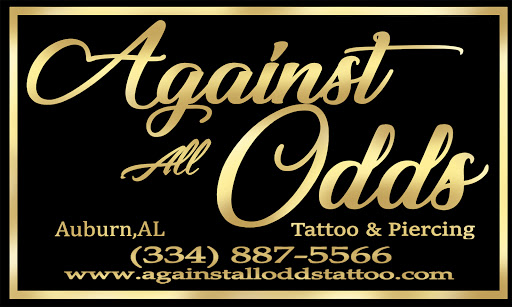 Tattoo Shop «Against All Odds Tattoos», reviews and photos, 1908 Opelika Rd, Auburn, AL 36830, USA