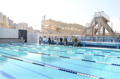 مجمع حمامات السباحة - كلية التربية الرياضية