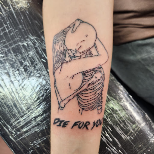 Explore women's sternum tattoo ideas, creative tattoo ideas in Inverness, available at The Perfect Spot Tattoos