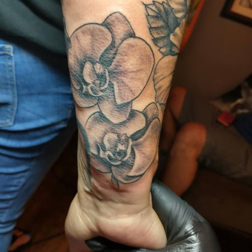 Explore drum tattoo ideas, creative tattoo ideas in Seattle, available at Good Times Tattoo