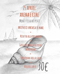 Restaurant Ristorante Anema e Core sul mare à Terracina - menu / carte
