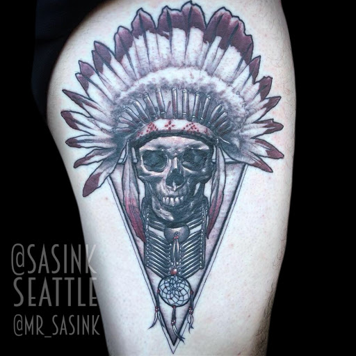 Explore choker tattoo ideas, creative tattoo ideas in Seattle, available at West Seattle Tattoo