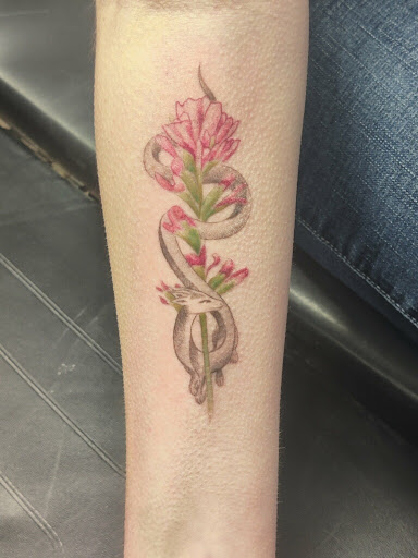 Explore father and daughter tattoo ideas, creative tattoo ideas in Cheyenne, available at The T.R.I.B.E. Zoo, LLC Tattoo