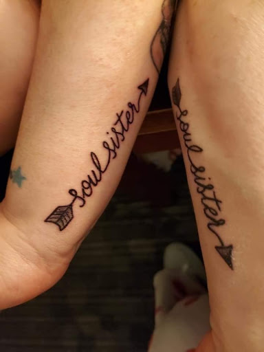 Explore knee scar tattoo ideas, creative tattoo ideas in Bessemer City, available at Twisted Ink