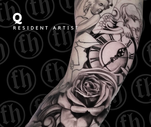 Explore male nurse tattoo ideas, creative tattoo ideas in Kissimmee, available at Fallen Heroes Tattoo & Piercing (Florida)