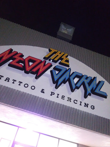 Explore travel adventure tattoo ideas, creative tattoo ideas in Houston, available at The Neon Jackal Tattoo