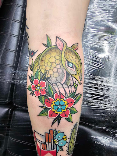 Explore dead rose tattoo ideas, creative tattoo ideas in Cheyenne, available at The T.R.I.B.E. Zoo, LLC Tattoo