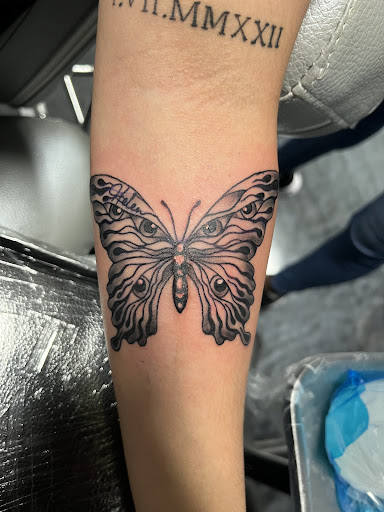 Explore aaliyah tattoo ideas, creative tattoo ideas in Copperas Cove, available at Flashover Ink Tattoo