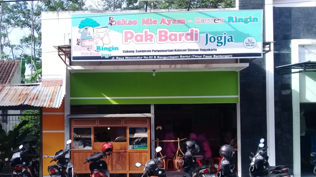 Bakso Dawet Ringin Pak Bardi Jogja